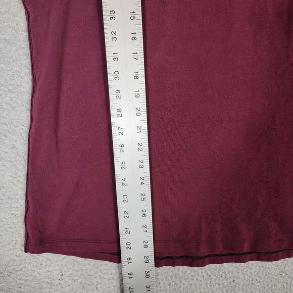 Lululemon License To Move T-Shirt Men's L? (46" Chest) Burgundy Athletic Tee - Picture 4 of 7